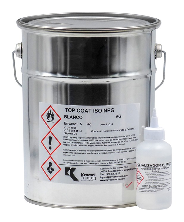 

Top Coat ISO NEO Blanco 5 kg - Leyser