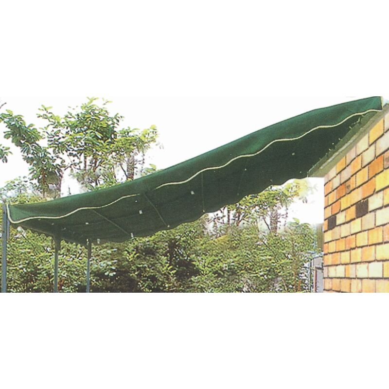 Ricambio telo top di copertura per gazebo veranda YF-3146R 3x4 mt in poliestere verde