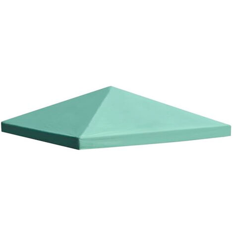Top cover for 3x3m gazebo. Replacement cover in PVC-coated Oxford weave. Waterproof and UV-resistant. Colour white, green, blue, black and red.