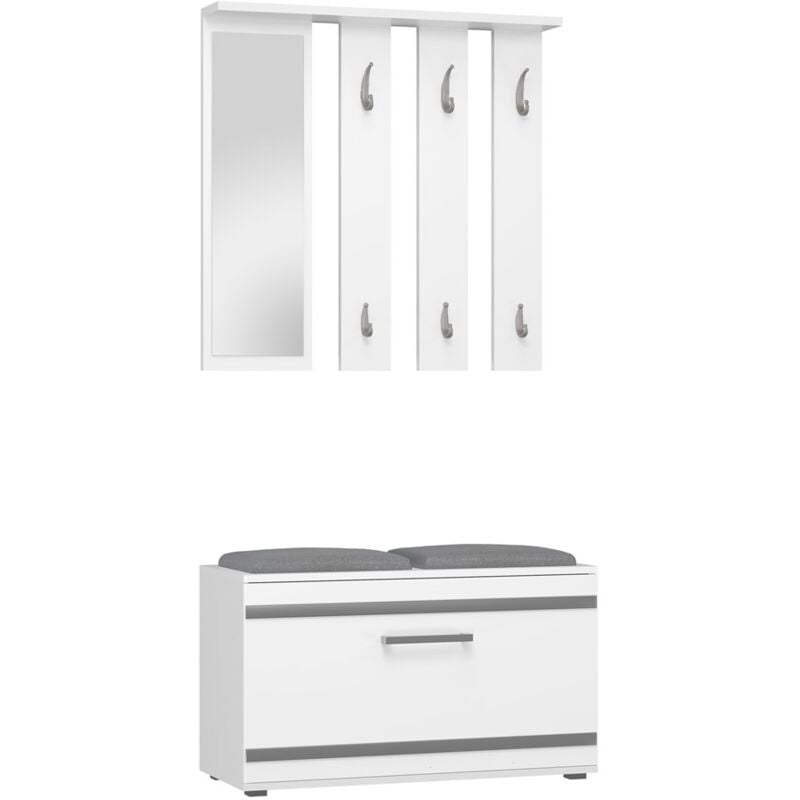 Armoire en opale opale blanche