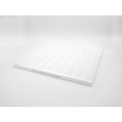 Top Filter – Filtre VMC M5 pour ALDES T.ONE vertical – Dimensions 437x437x20mm – Filtre miniplis média filtrant synthétique – Efficacité de filtration élevée