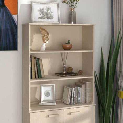 Top for Highboard HAMAR Honey Brown 85x35x100cm Solid Wood Pine vidaXL