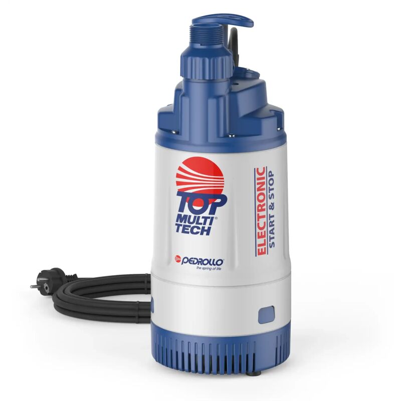 Pedrollo - top multi-tech 2 - Pompe multi roue avec le contrôle de la presse