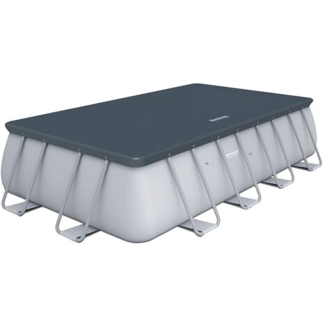 TOP POOLABDECKUNG MIT RAHMEN BESTWAY 58380 CM.732X366
