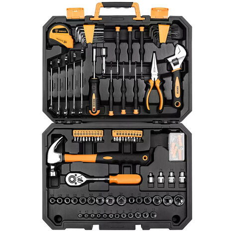 Top promo coffret valisette cliquet douilles metrique et us (anglaises) 127 pcs