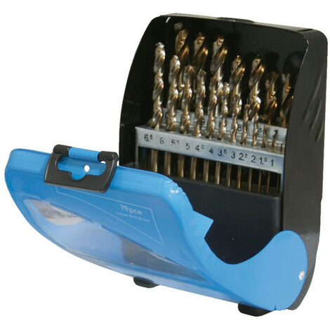 Top promo forets au cobalt - coffret de 19 pieces