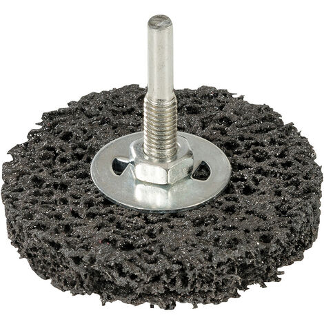 Top promo roue de decapage sur tige abrasive pour multi materiaux Ø 75 mm