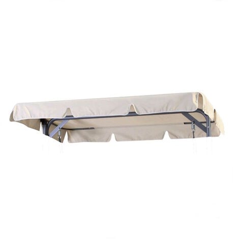 I GIARDINI DEL RE Top telo d ricambio per dondolo romantic ecr� 175 x 110 cm cayf-sw005r
