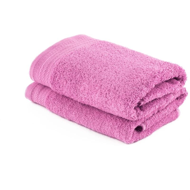 Image of Top Towel - Pack 2 Asciugamani - Asciugamani da bagno - 100% cotone pettinato - 600 g/m2 - Misura 100 x 50 cm