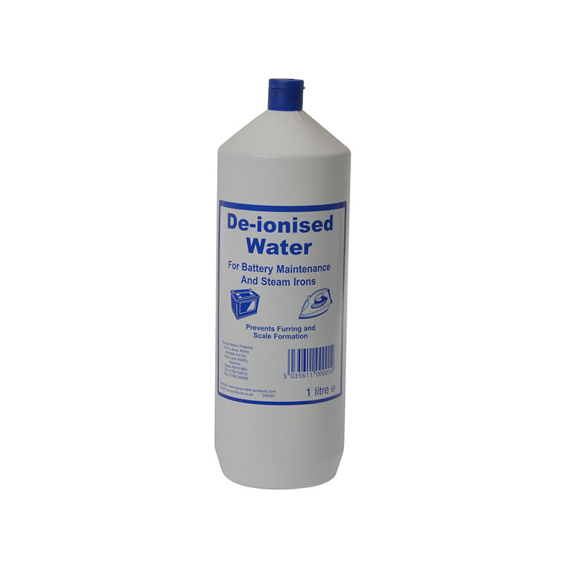 TUW - De-ionised Water 1 litre 1