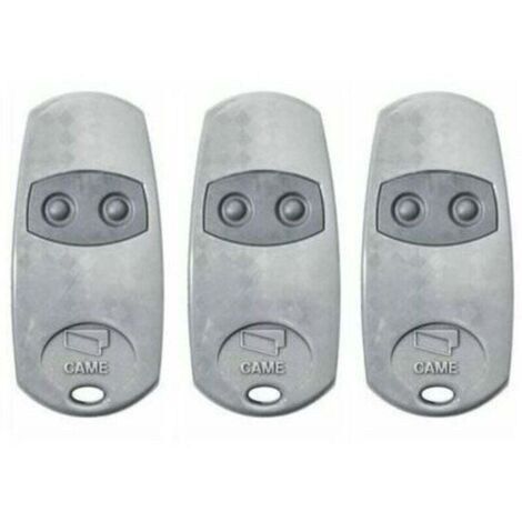 TOP432EE Telecommande d'origine Came TOP432EE 3 pieces. Frequence de code fixe 433,92 MHz,