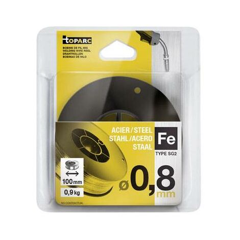 Fil plein acier Ø0,6mm - 5,0kg - plusieurs modèles disponibles