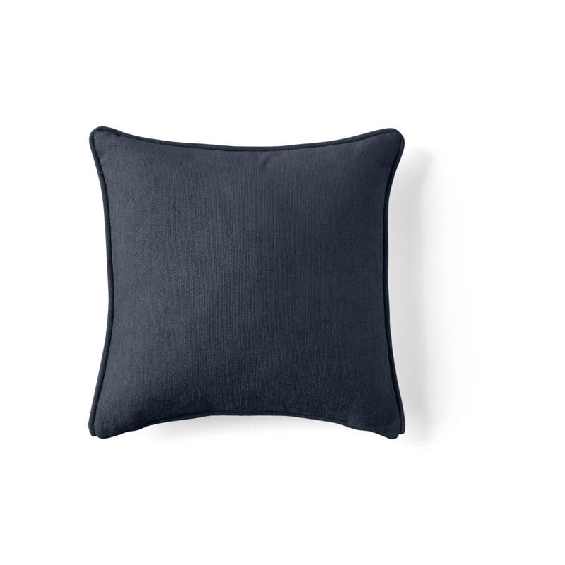Topaze - coussin - en tissu - 40x40 cm - bleu
