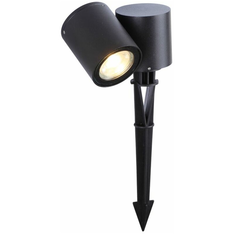Projecteur extérieur sur piquet Aric topaze - gu10 - avec lampe led 6w - 3000k Aric 50914