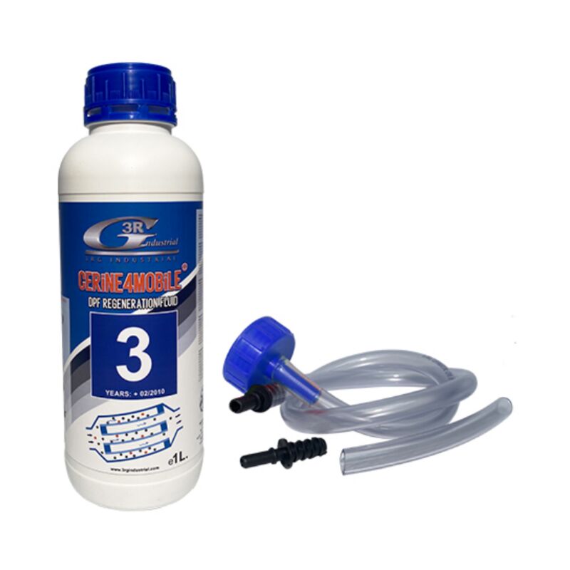 Topcar - Bidon additif de cerine fap generation 3 couleur bleu avec adaptateur 1L 9736A0 95599878