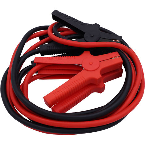 Topcar – Câble de démarrage 3,5m essence et diesel – CABLEDEM25 – Tension 12/24V – Intensité 350A – Homologation TUV/GS DIN 72553