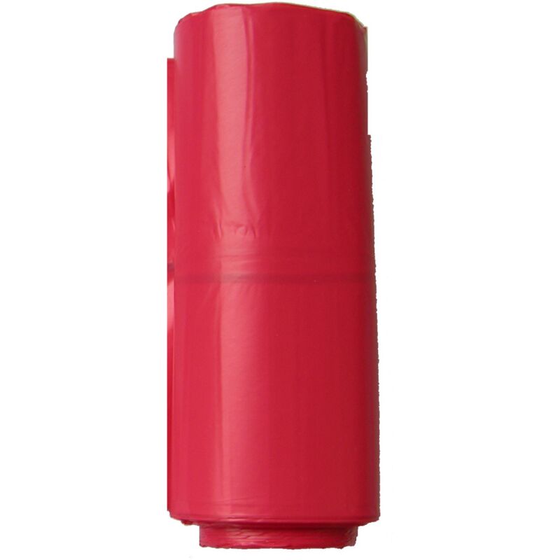TOPCAR - Carton de de 200 sacs poubelles rouges 110 litres - 5937