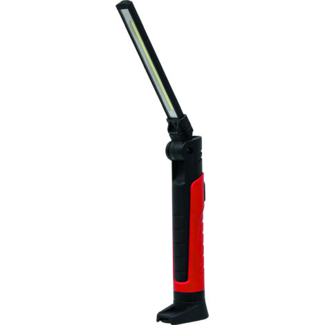 Topcar – Lampe baladeuse de chantier 2324 – Rechargeable LED 700 lumens – Autonomie 2 à 10 heures – Indice IP54 pour environnements exigeants