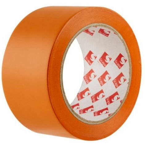 TOPCAR - Rouleau adhésif PVC orange - 33MX50MM - 116678