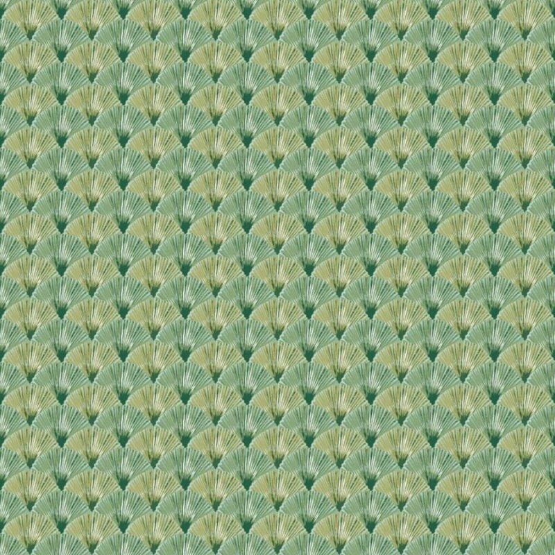 

Papel de pared Fans verde - Verde - Topchic