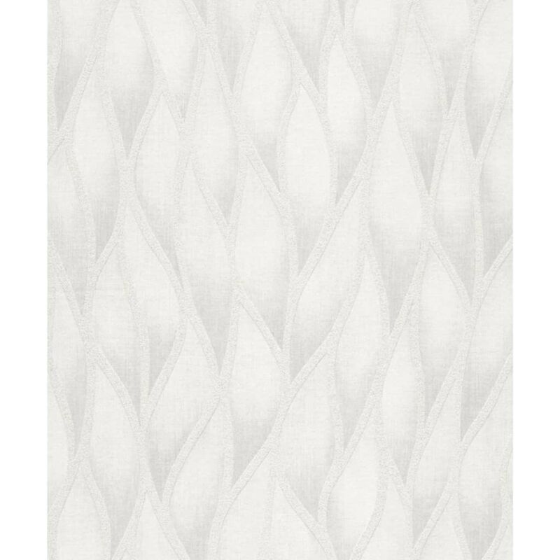 

Topchic Papel de pared Flames and Drops blanco - Blanco
