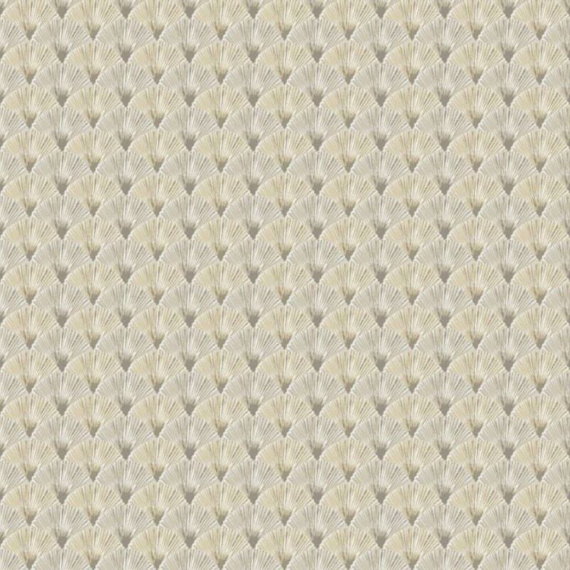 Topchic - Wallpaper Fans Beige Noordwand - Beige