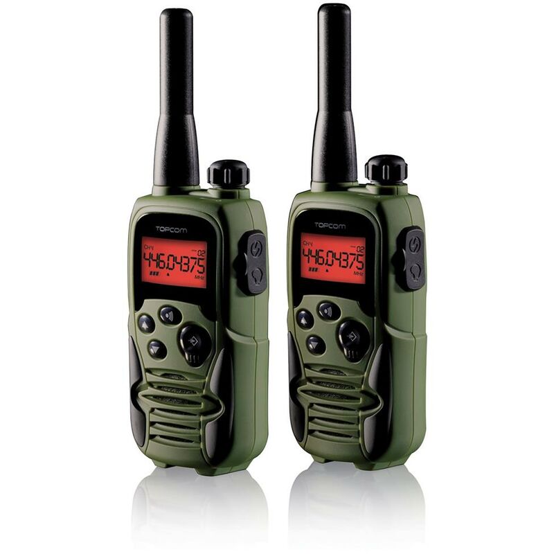 Image of Walkie Talkie RC-6406 Softair e Paintball 446 MHz fino a 10km Ricetrasmittente