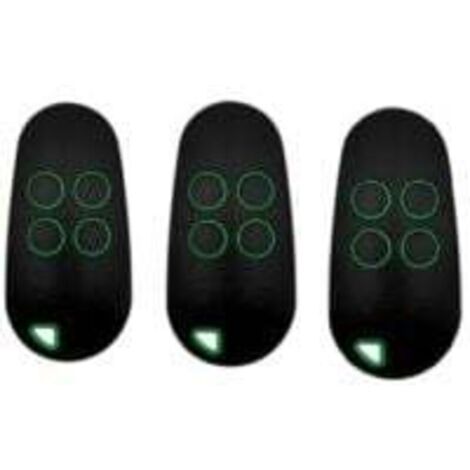 TOPD4FRN 806TS-0330 4-Kanal-Handsender mit festem Code, Dualfrequenz 433,92 MHz und 868,35 MHz