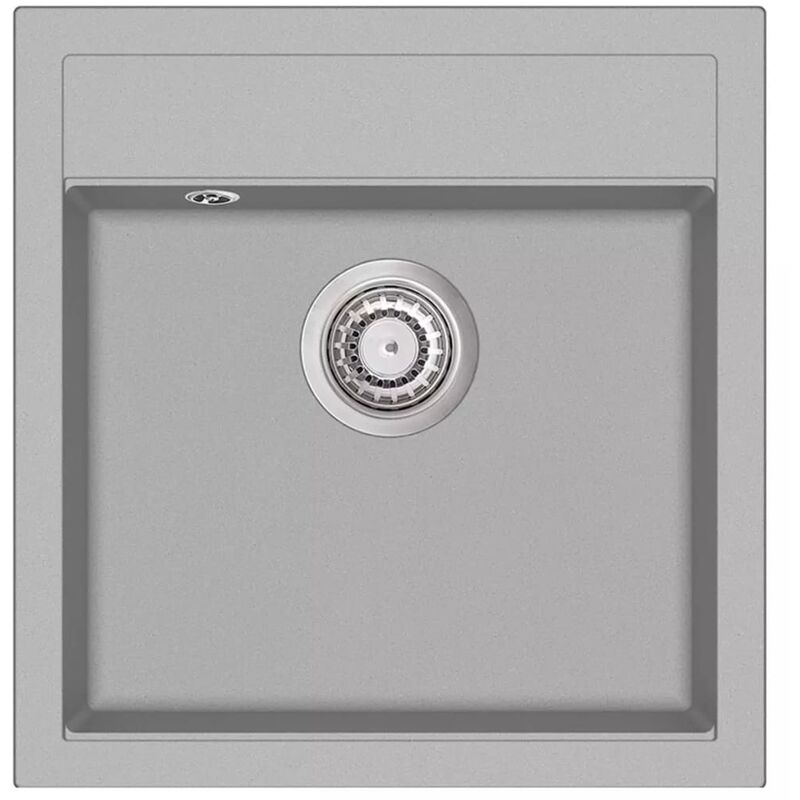 Granite Kitchen Sink Single Basin Grey VDTD04963 - Topdeal