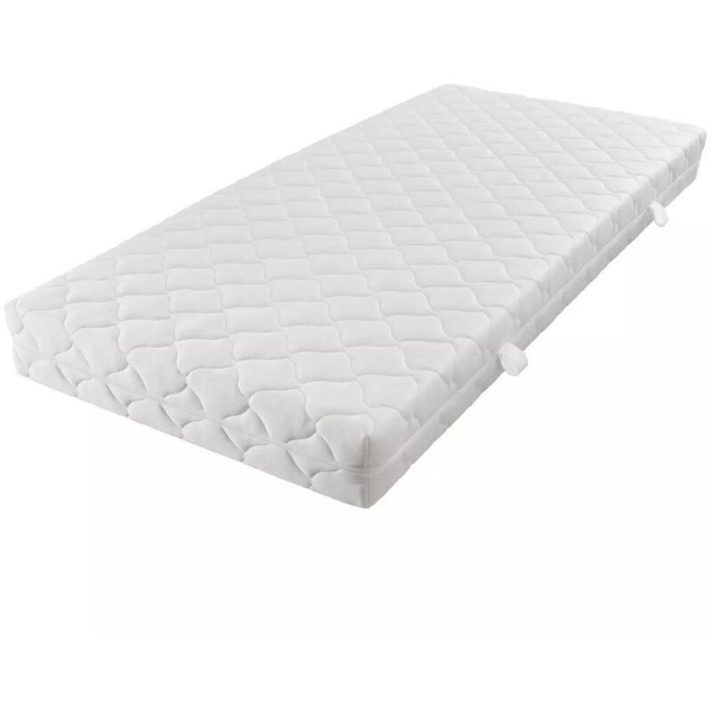 Matratze mit waschbarem Bezug 200x160x17 cm 08743 - Topdeal