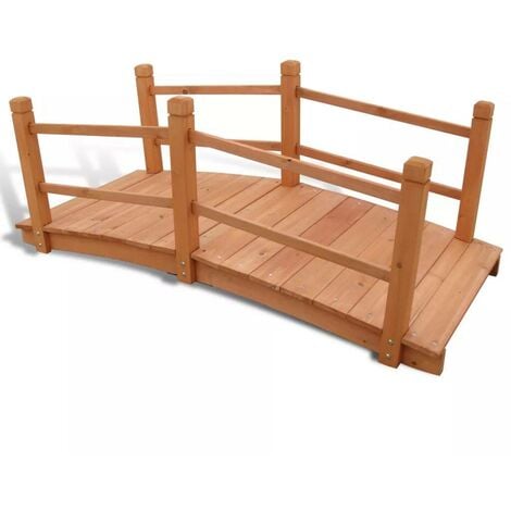 Topdeal Pont de jardin 140 x 60 x 56 cm VDFF26446_FR