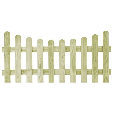 Topdeal Portillon de jardin Pin imprégné 170 x 80 cm VDFF29316_FR
