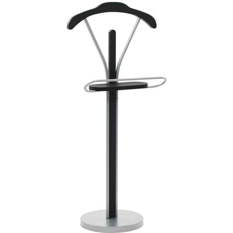 Topdeal Suit Stand 45x35x107 cm Black and Grey VDTD12646