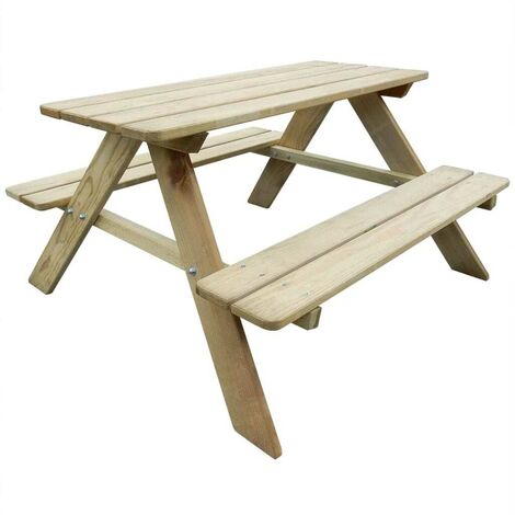 FEBER Ghost Picnic Table de pique-nique Orange pour enfants de 1 à 3 ans Famosa 800010242 