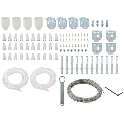 Topdeal VDTD28931_FR Ensemble d'accessoires pour auvent 101 pcs