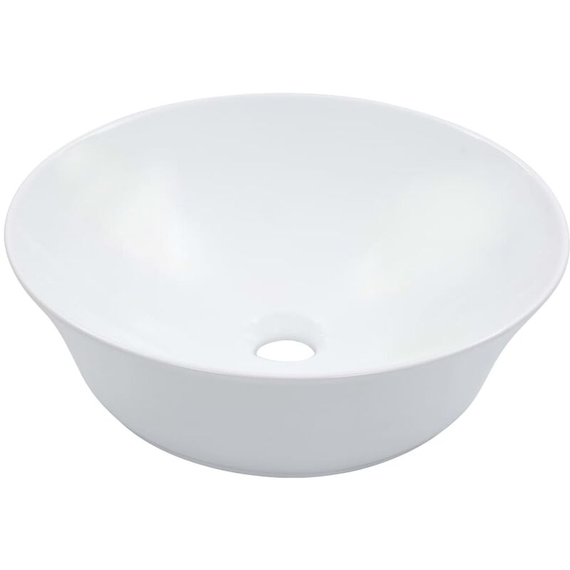 Wash Basin 41x12.5 cm Ceramic White VDTD05793 - Topdeal