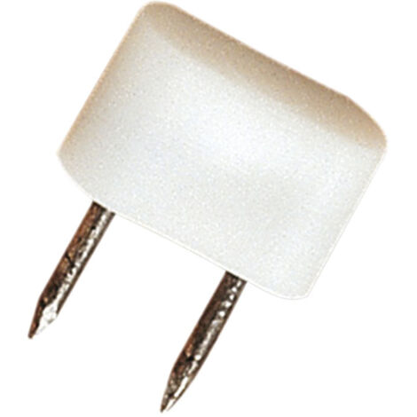 TOPE 2 PUNTAS PEQUEÑAS BLANCO 12 UNIDADES EHL