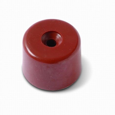 TOPE BAJO CON TORNILLO MARRON 2U - BRINOX