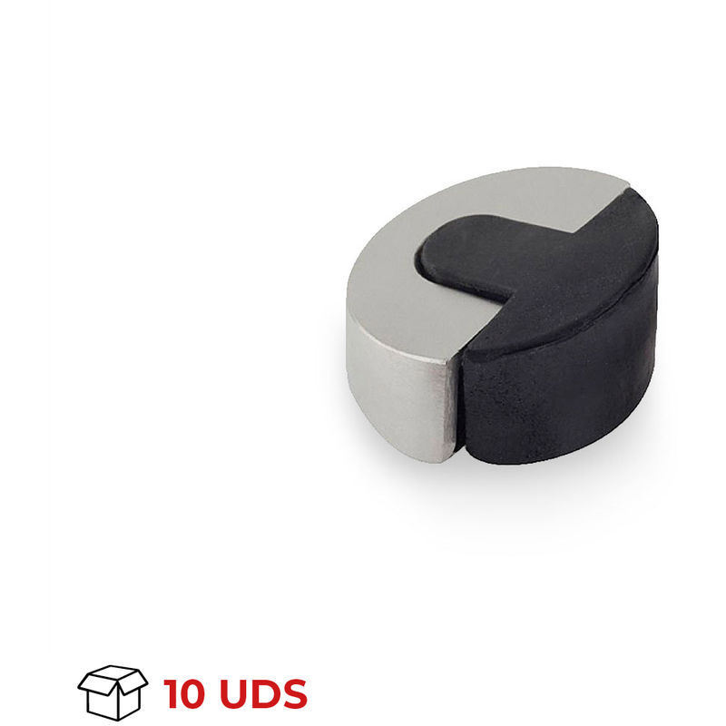 

Tope de Puerta | Estilo Funcional | Protege Paredes y Puertas Frente a Impactos | Fabricado en Acero Inox | Acabado en Inox Mate | Medidas