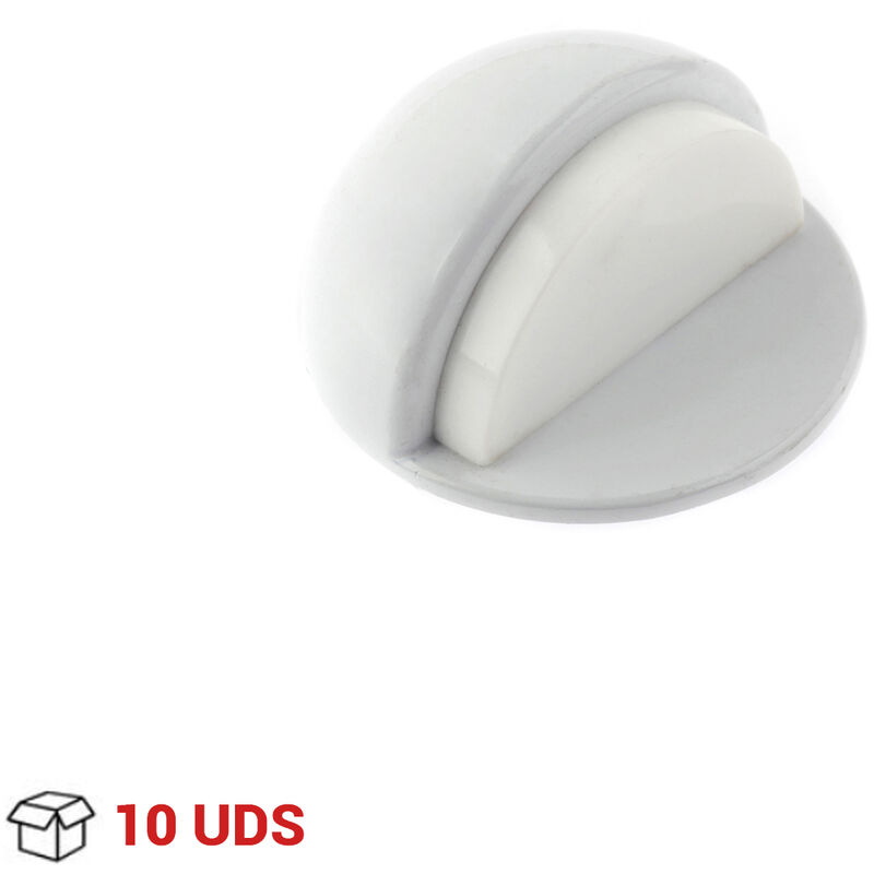 

Tope de Puerta | Estilo Funcional | Protege Paredes y Puertas Frente a Impactos | Fabricado en Zamak | Acabado en Blanco | Medidas 220*150*105 mm |