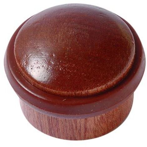 TOPE DE PUERTA CON TORNILLO CILINDRICO MADERA SAPELI - B90120Z