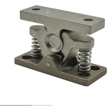 Tope de puerta de plástico/aleación de zinc de alta resistencia, rodamiento de bolas grande, cerradura con resorte, tope de puerta duradero de plástico/metal.