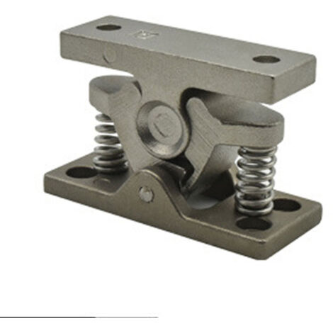 Tope de puerta de plástico/aleación de zinc de alta resistencia, rodamiento de bolas grande, cerradura con resorte, tope de puerta duradero de plástico/metal.