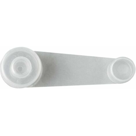 Tope de puerta hanstik transparente adhesivo fijación tornillo