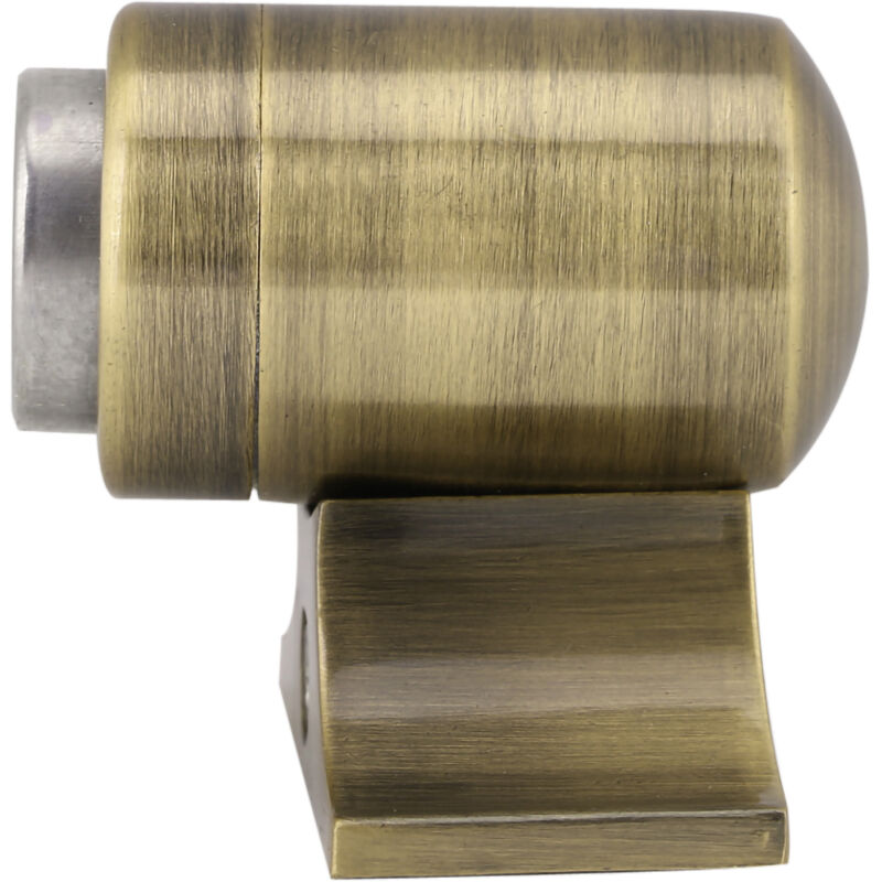 Tope de puerta magnético de aleación de zinc, pestillo de puerta de casa, bronce verde