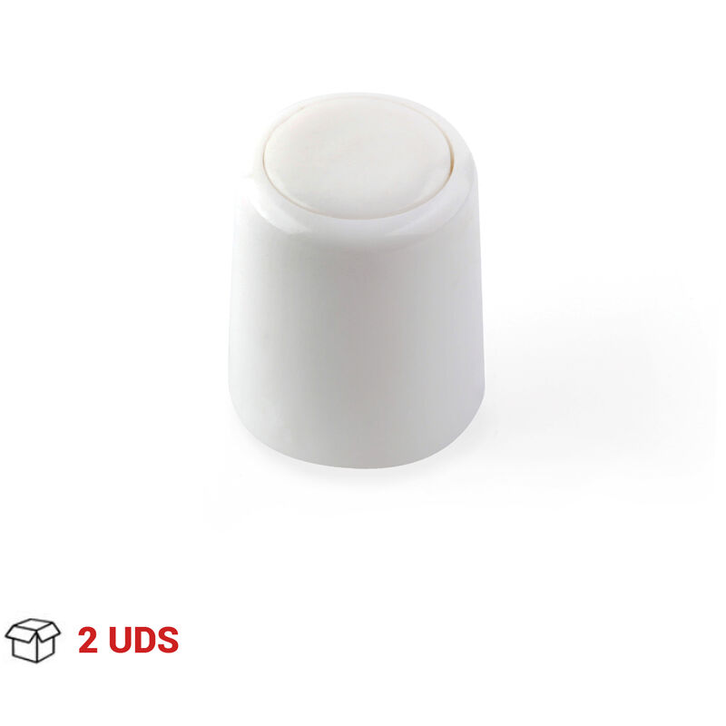 

Tope de Puerta | Estilo Funcional | Protege Paredes y Puertas Frente a Impactos | Fabricado en Plástico | Acabado en Blanco | Medidas 28*28*34 mm |