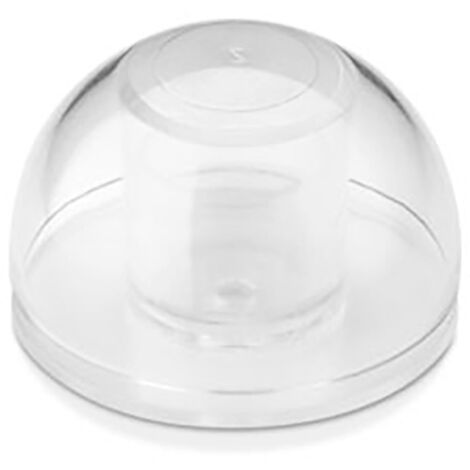 Tope De Puerta Pvc Flexible 27x40x40mm Transparente Adhesivo Inofix