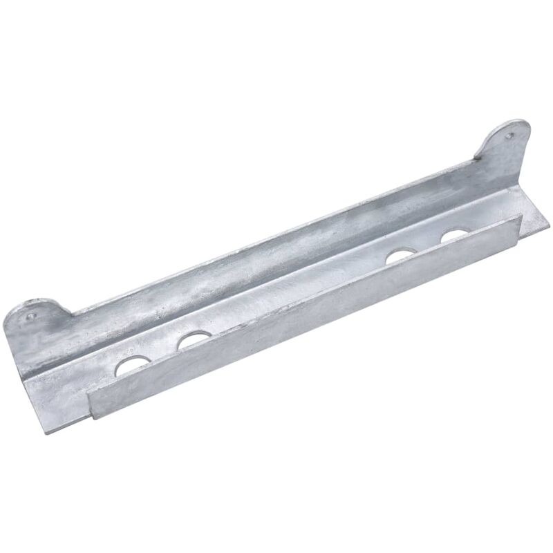

Tope de puertas para cancelas plateado 310x40x37 mm