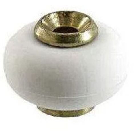 Tope de suelo de latón y goma de 30 mm de diámetro