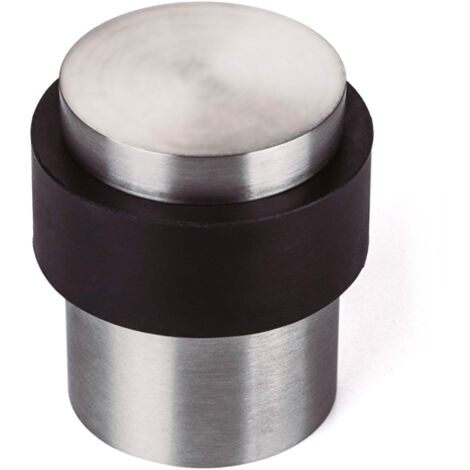 Tope Fuerte Selec Mod.Adan Inox304 30mm.  - ADAN - Tope fuerte de suelo para puertas